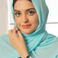Pearl Aqua Jersey Hijab
