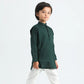 Pine Cotton Kurta Trouser - Kids