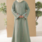 Black Crepe Abaya