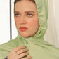 Pistachio Silk Hijab