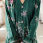 LAUREL GREEN-3 PC EMBROIDERED LAWN SUIT