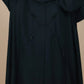 Pleated Pintex Black Abaya