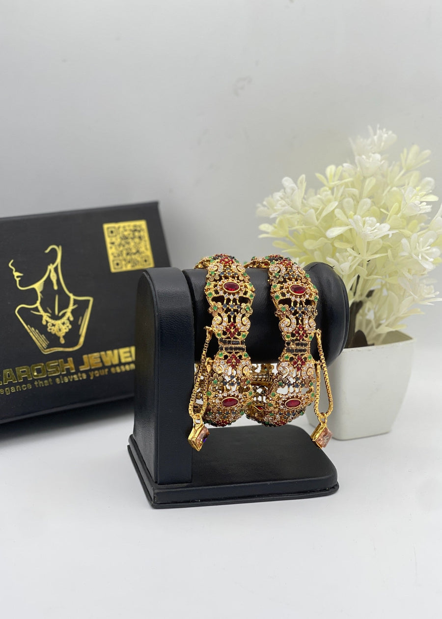 Resham Openable Bangle | Zarosh Jewel