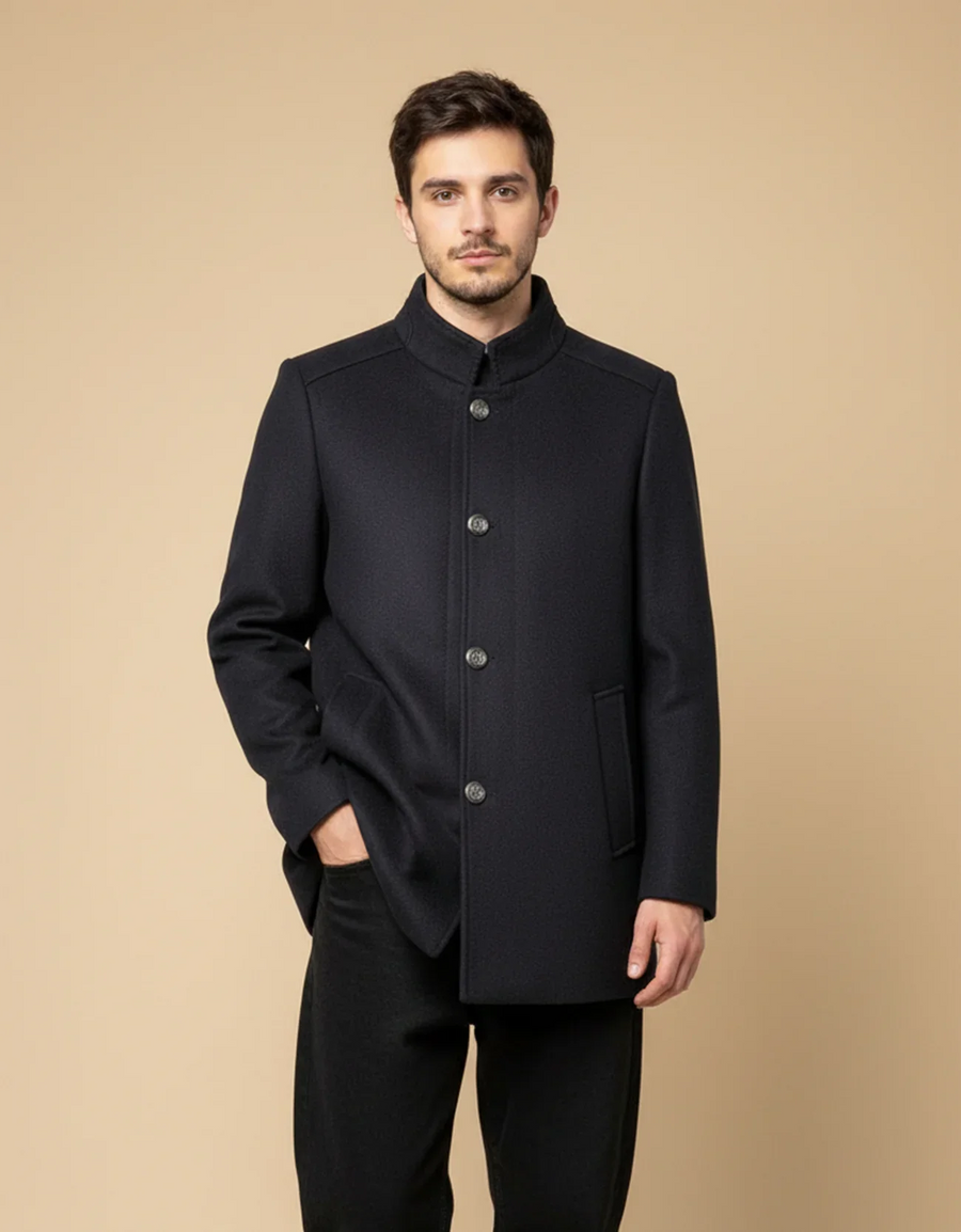 TAILORED WOOLEN OVERCOAT