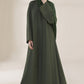 Rifle Green Shrug Abaya