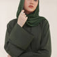 Rifle Green Shrug Abaya