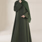Rifle Green Shrug Abaya