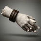 The Grit - Coco Brown - Kara Style Leather Bracelet / Leather Cuff