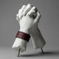 The Grit - Burgundy - Kara Style Leather Bracelet / Leather Cuff