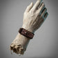 Blaire - Burgundy Veg Tan Leather Bracelet (Unisex)