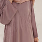 Rosy Brown Embroidered Abaya