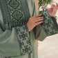Sage Green Embroidered Abaya