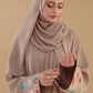 Sandrift Embroidered Shrug Abaya