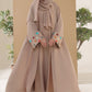 Sandrift Embroidered Shrug Abaya