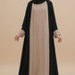 Raspberry Glace Kimono Abaya