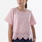 Stitched Dyed Kids Poplin Top