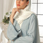 Seashell Embroidered Abaya
