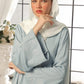 Seashell Embroidered Abaya