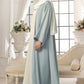 Seashell Embroidered Abaya