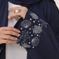 Seashell Embroidered Tuna Abaya