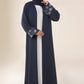 Seashell Embroidered Tuna Abaya