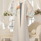 Seashell Embroidered Abaya