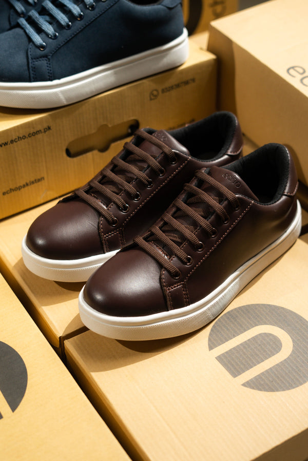 Zarr Collection Semi Formal Chocolate Sneaker – Zarr