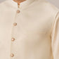 Bosky White Kurta Shalwar with Pick-Stitch Matching Waistcoat - Men