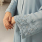 Sky Blue Beaded Abaya