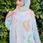 Sky Blue Shaded Kimono