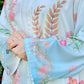 Sky Blue Shaded Kimono