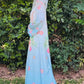 Sky Blue Shaded Kimono