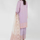 Stitched Boxy Purple Embroidered Shirt