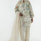 Stitched Lawn Embroidered Shirt