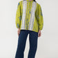 Stitched Green Basic Printed Shirt