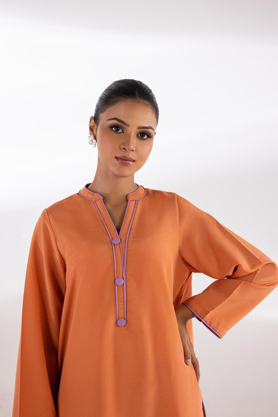 Stitched Cambric Shirt + Bottom