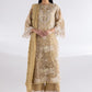 Stitched Embroidered Cotton Slub Suit