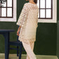 Stitched Luxury Off White Cutwork Shirt + Shalwar