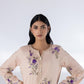 Stitched Jacquard Embroidered Shirt + Bottom