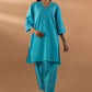 Stitched Embroidered Lawn Shirt + Shalwar