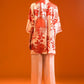 Stitched Silk Shirt + Culotte
