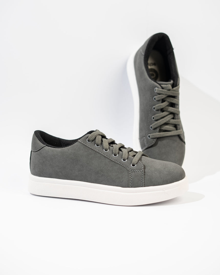 Basic Grey Suede Sneaker