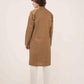BROWN COTTON CASUAL KURTA