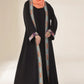 Tatreez Cross-Stitch Embroidered Abaya