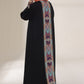 Tatreez Cross-Stitch Embroidered Abaya