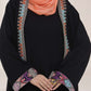 Tatreez Cross-Stitch Embroidered Abaya