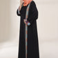 Tatreez Cross-Stitch Embroidered Abaya