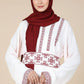Tatreez Embroidered Maxi Abaya