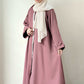 Turkish Rose Embroidered Abaya