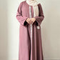 Turkish Rose Embroidered Abaya
